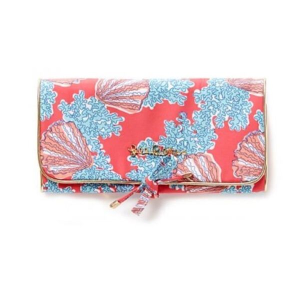 Lilly Pulitzer On A Roll Pouch - Watermelon Carolina Small NWOT - Picture 1 of 4
